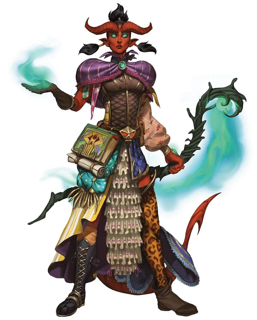 Personaje de D&D con un problema de estilo