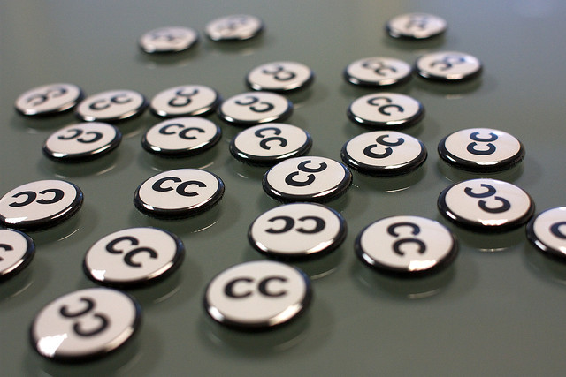 Botones de Creative Commons