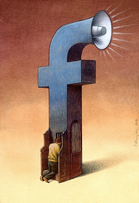 Facebook como un confesatorio